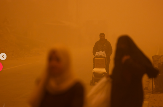 الأردن على موعد مع موجة غبارية كثيفة الجمعة ..  رياح عاتية وانعدام للرؤية