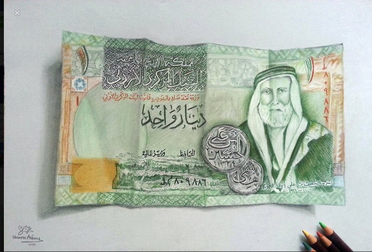 بالفيديو والصور ..  شاب اردني يبدع برسومات الـ3D