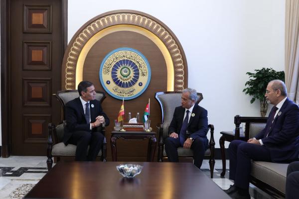 حسان يلتقي نظيريه اللبناني والإسباني وأمين عام الأمم المتحدة