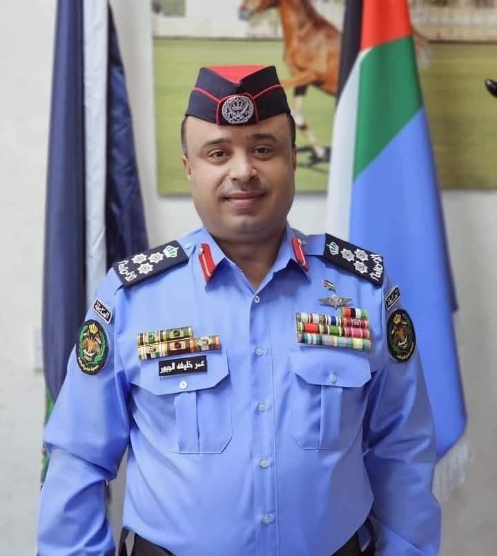 العميد عمر الجبور  ..  مبارك تعيينكم مديرا لشرطة الطفيلة