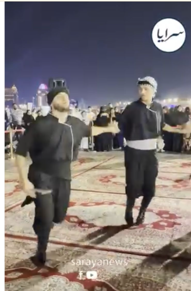 الجالية الفلسطينية تودّع الدبكة في كتارا ..  وأطباق قطرية تراثية تزين المكان  - فيديو