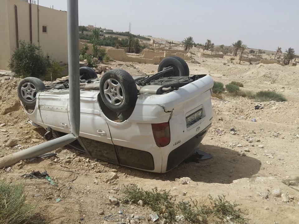 معان : وفاة فتاة عشرينية وإصابة اخر في حادث تدهور