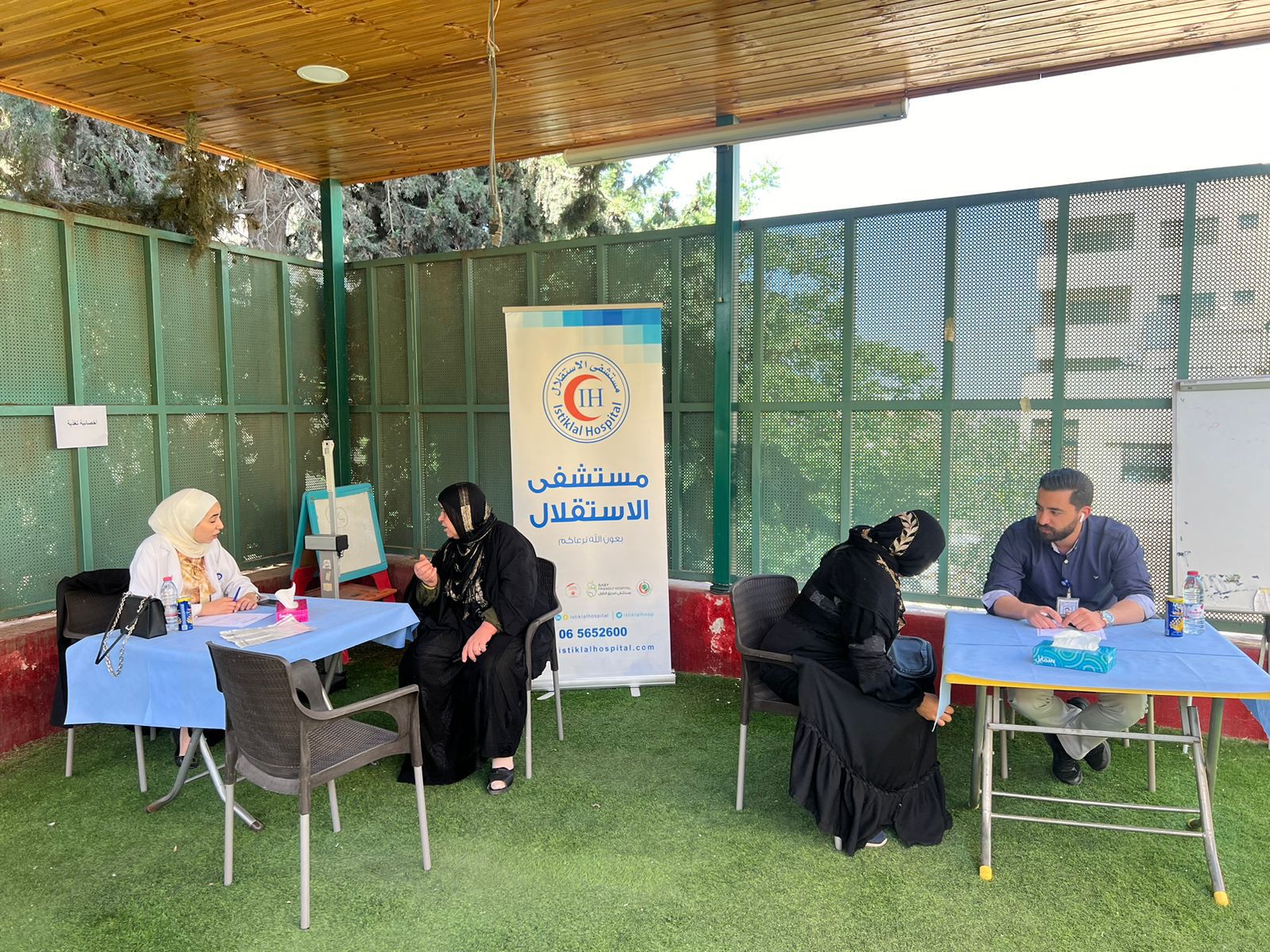 يوم طبي مجاني في مستشفى الاستقلال بمناسبة اليوم العالمي لارتفاع ضغط الدم