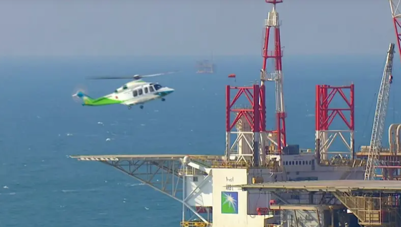 الطاقة السعودية: سقوط مروحية تابعة لأرامكو برأس تنورة ووفاة جميع ركابها