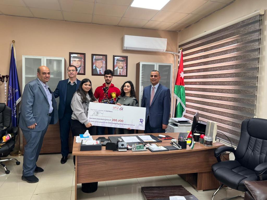 هندسة عمّان الأهلية تفوز بالمركز الثالث في مسابقة الروبوتات لمكافحة الحرائق (FFEC-2026)