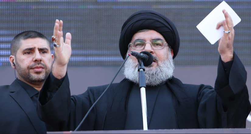 فيديو يثير مواقع التواصل الإجتماعي "لحسن نصر الله" و هو يلعب كرة القدم