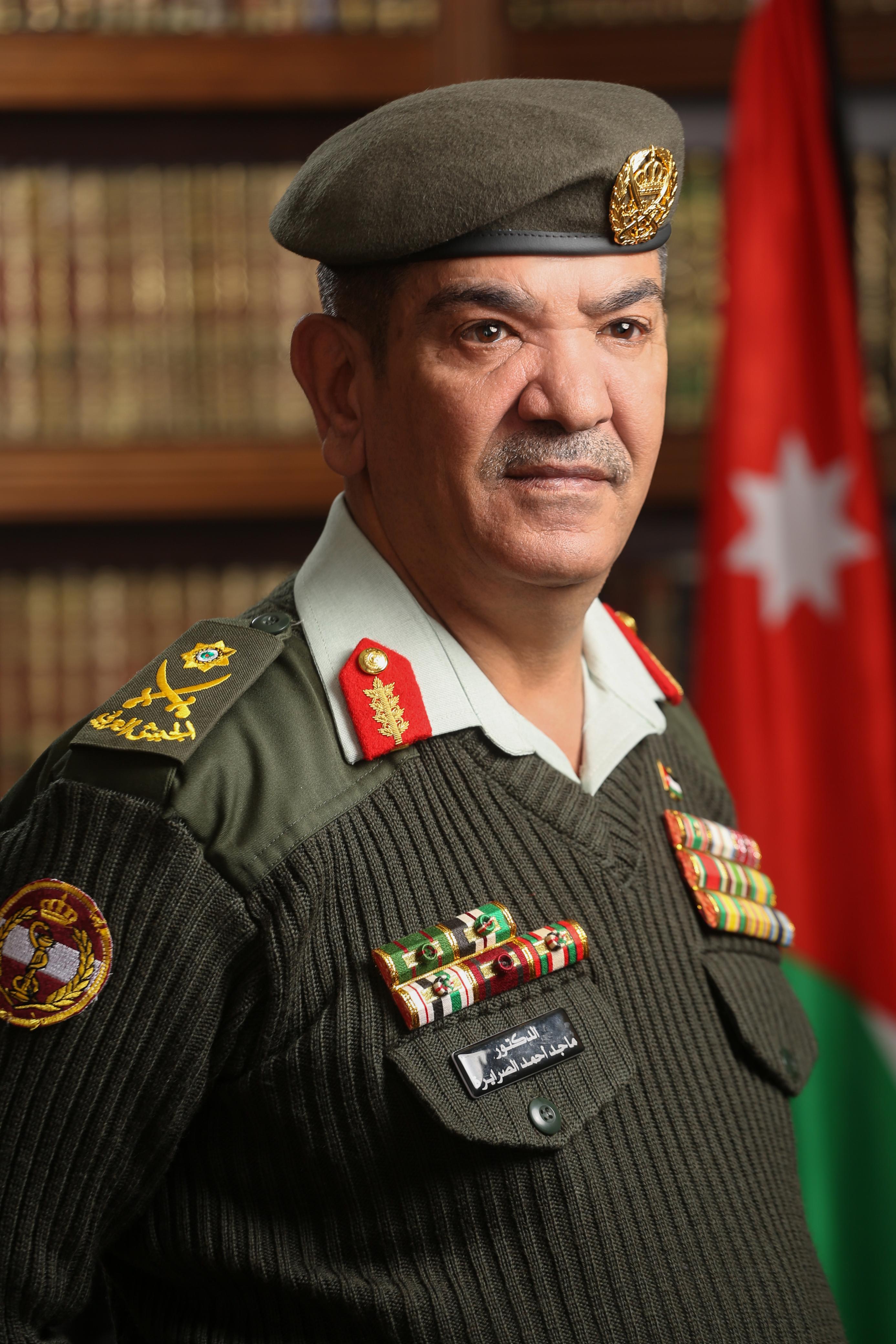 اللواء الطبيب ماجد أحمد الصرايره يتقدم بالشكر والعرفان لجلالة الملك وسمو ولي العهد لترفيعه إلى رتبة لواء