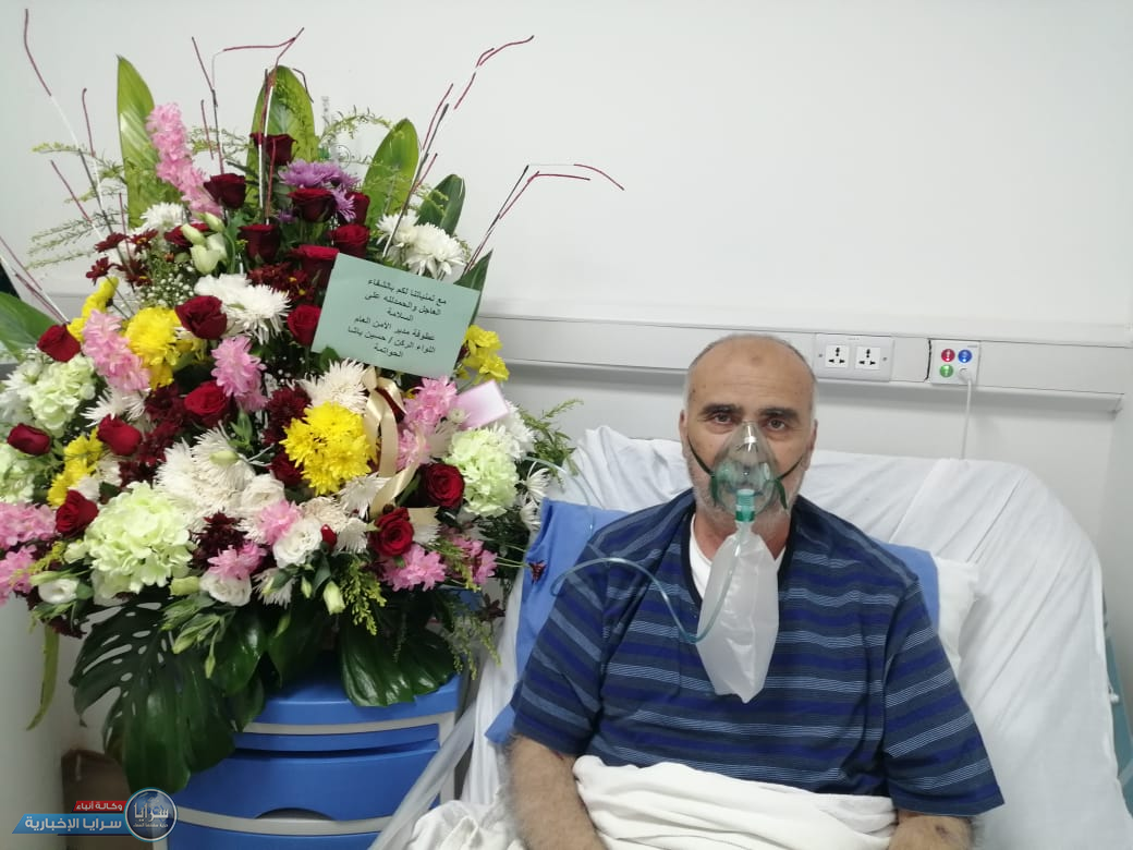 اللواء الحواتمة يطمئن على صحة العميد المتقاعد "الدكتور حسين الطراونة"