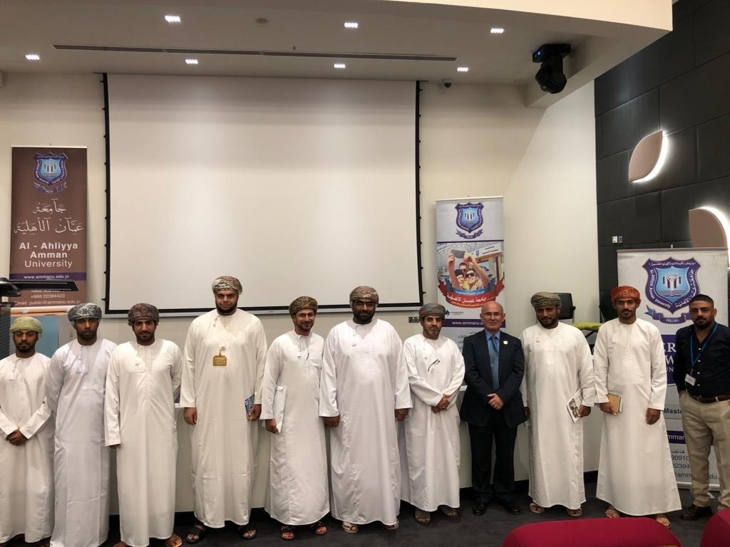 ندوة عن جامعة عمان الاهلية في سلطنة عمان 
