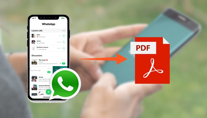 بالصور  ..  تحويل محادثات واتساب الى ملف PDF عبر جوجل درايف