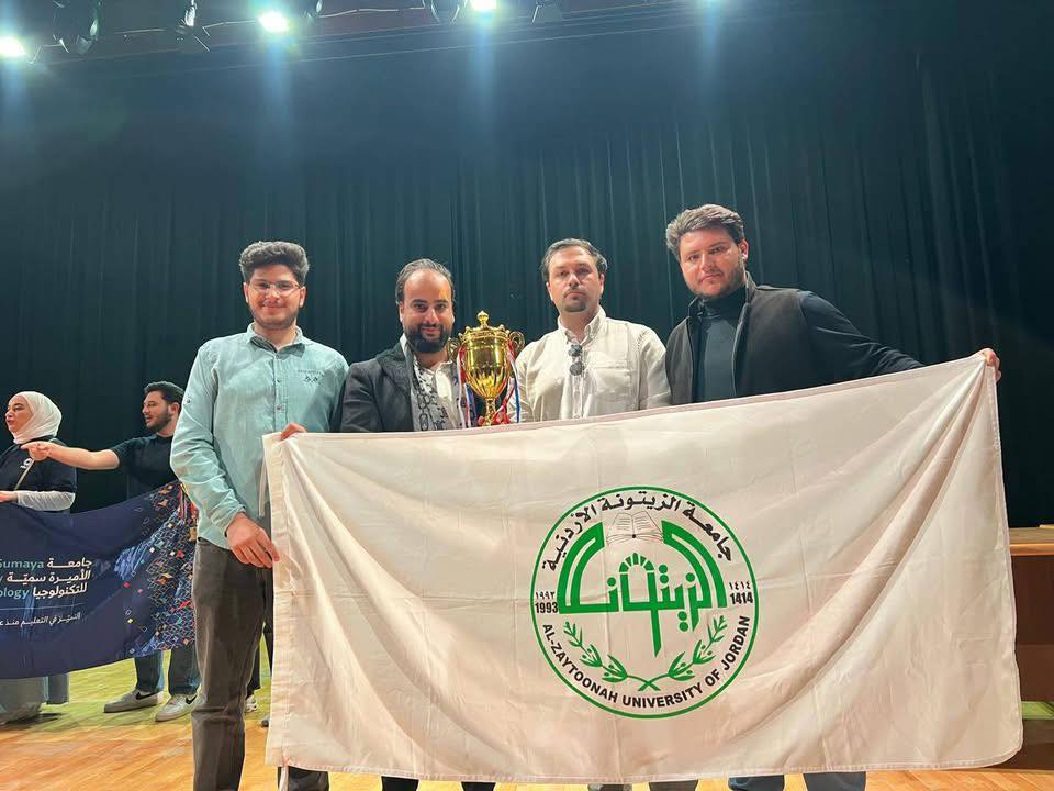 طلبة الزيتونة يحصدون المركز الثاني في البطولة الوطنية للروبوتات لعام 2025