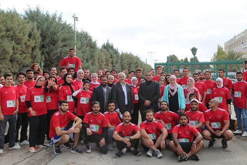 المجالي يرعى سباق اختراق الضاحية في جامعة الزيتونة الأردنية 