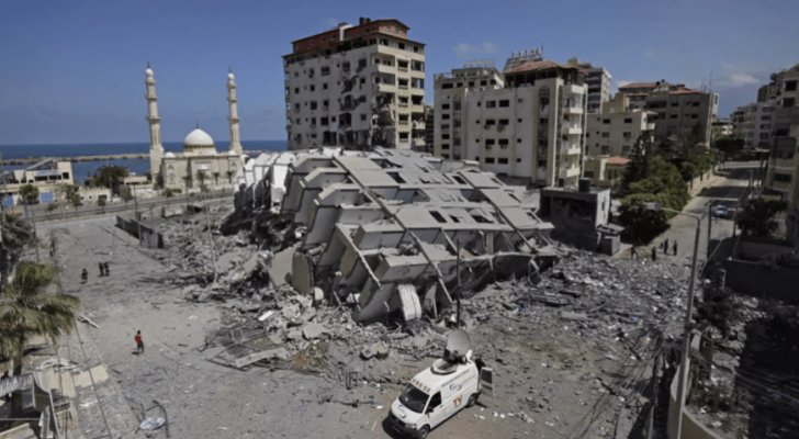 الاحتلال يشن 500 غارة على غزة ويدمر 500 وحدة سكنية و58 مؤسسة حكومية حتى الآن