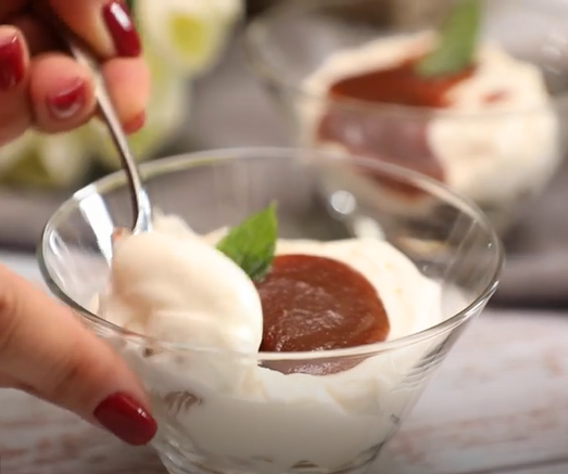 بالفيديو ..  حلى كاسات بصوص الكراميل 