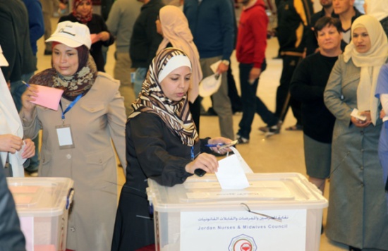 بدء انتخابات نقابة الممرضين في عمان واربد