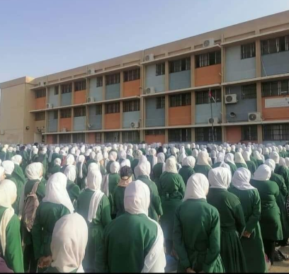 صورة لطالبات في احدى المدارس الحكومية بالمفرق تجتاح مواقع التواصل الاجتماعي 