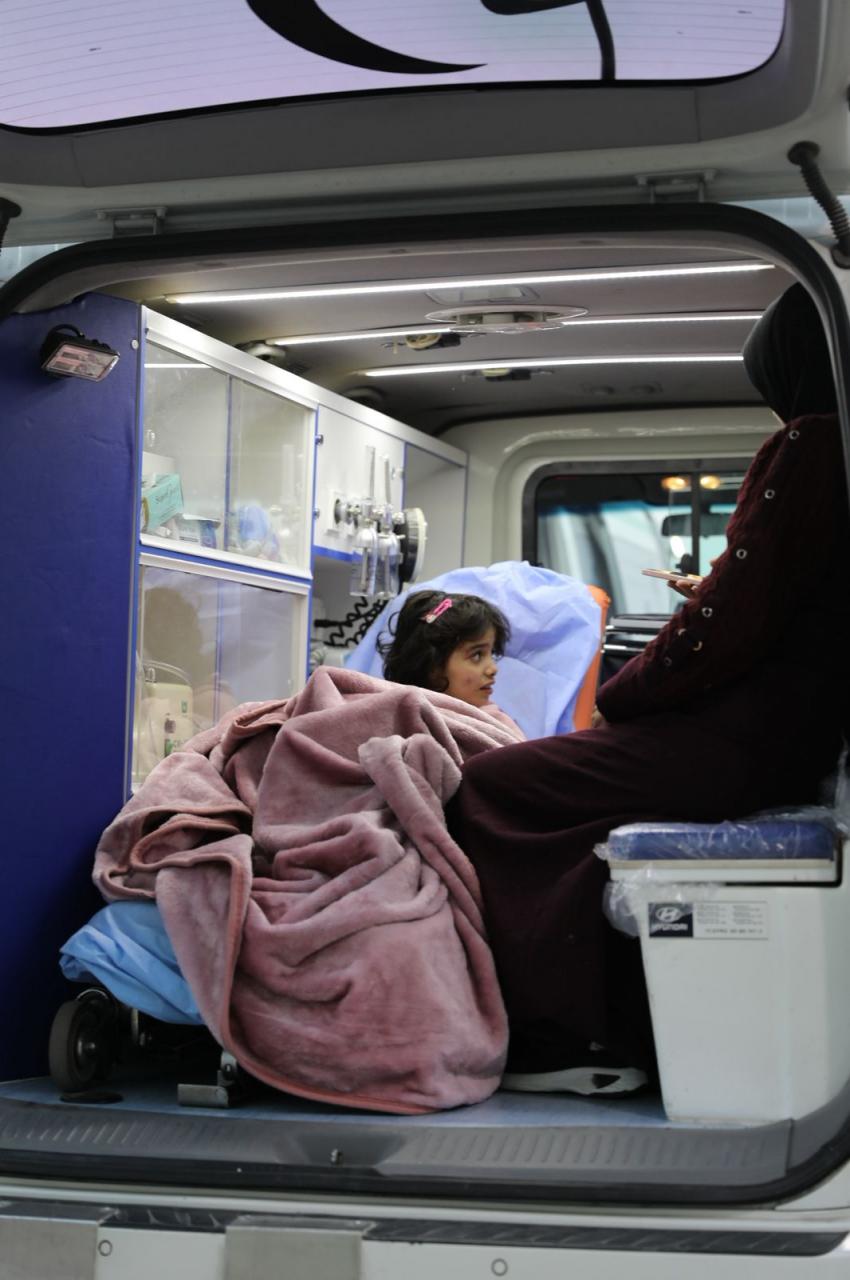 الجيش: إجلاء دفعة جديدة من أطفال غزة المرضى للعلاج في الأردن