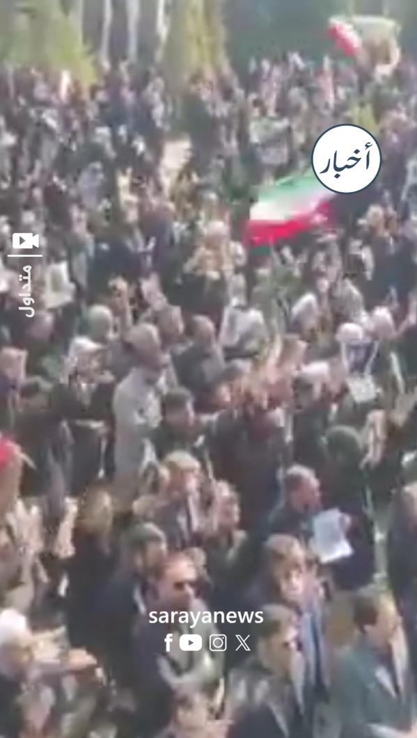 إيرانيون يهتفون للمرشد الأعلى الجديد في إيران  ..  فيديو 