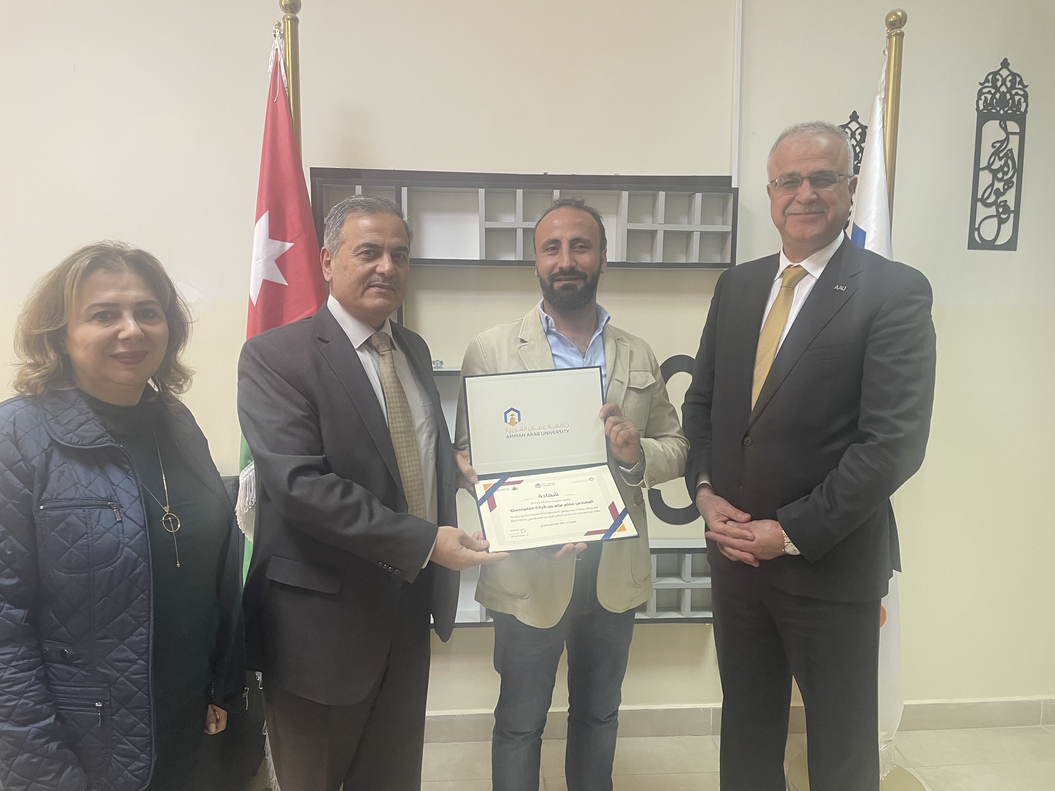 ورشة عمل لطلبة كلية الهندسة في "عمان العربية"