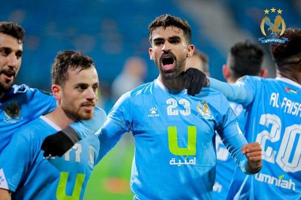 لاعب الفيصلي الرشدان يفوز بأجمل هدف بالدوري