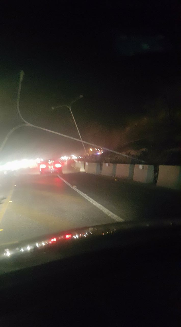 انهيار يغلق تحويلة المرور على طريق عمان - اربد