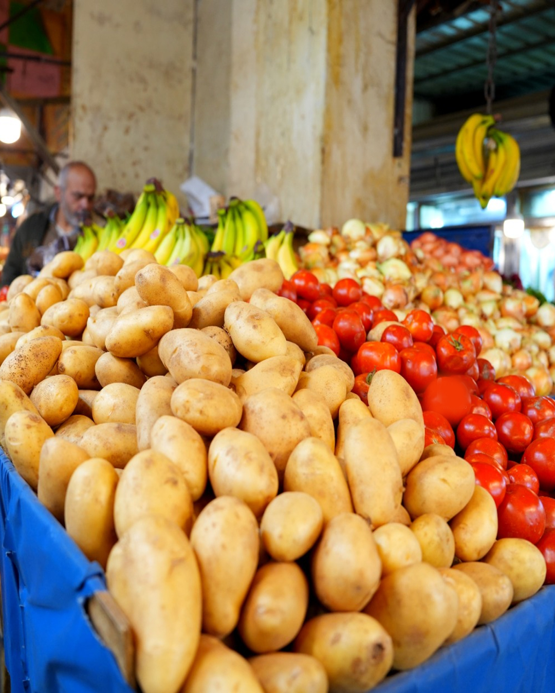 2148 طنًّا من الخضار ترد السوق المركزي اليوم