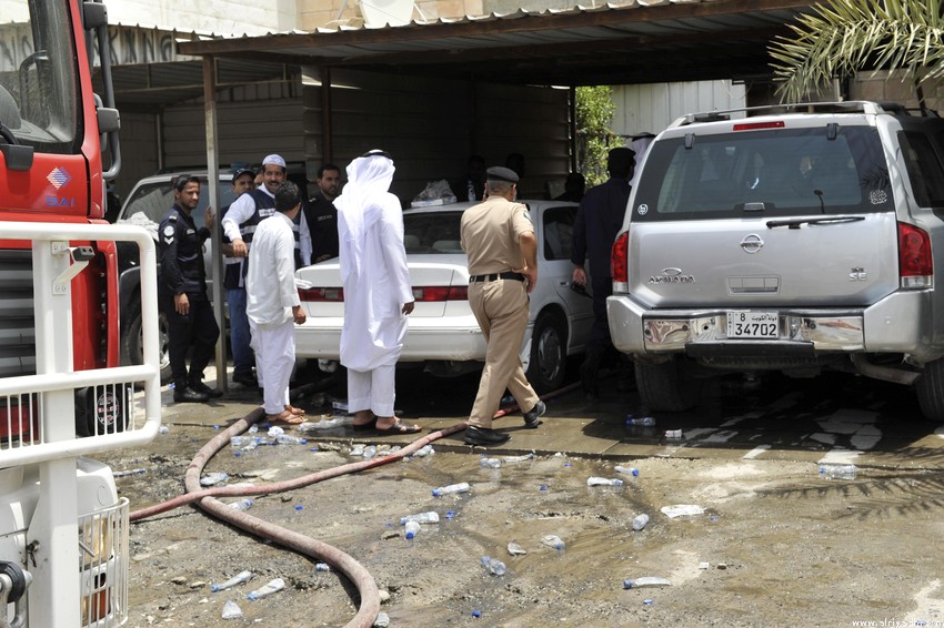 الكويت : وفاة طفلة في حريق شقة بمنطقة الفروانية 