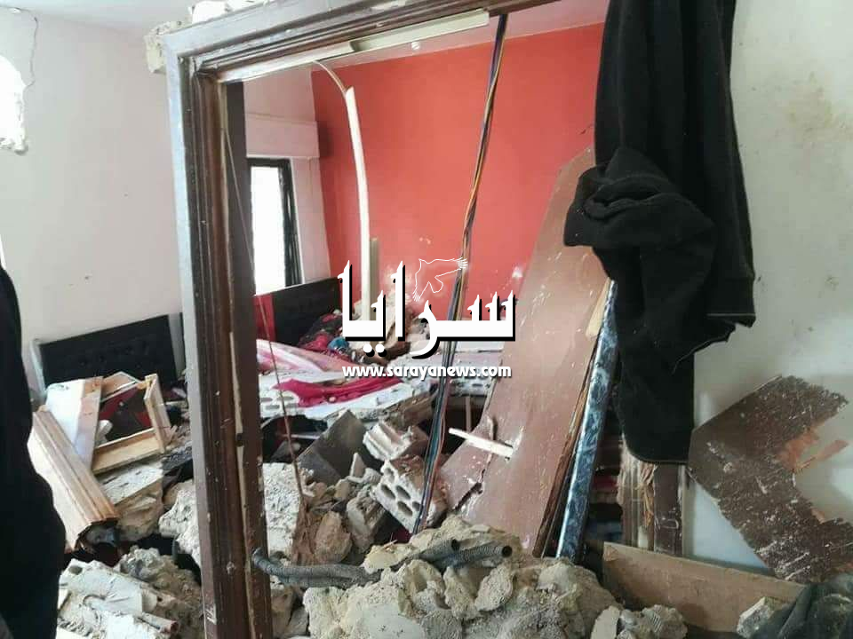  بالصور ..  عمان:الامن يوضح حقيقة انفجار منزل في الهاشمي