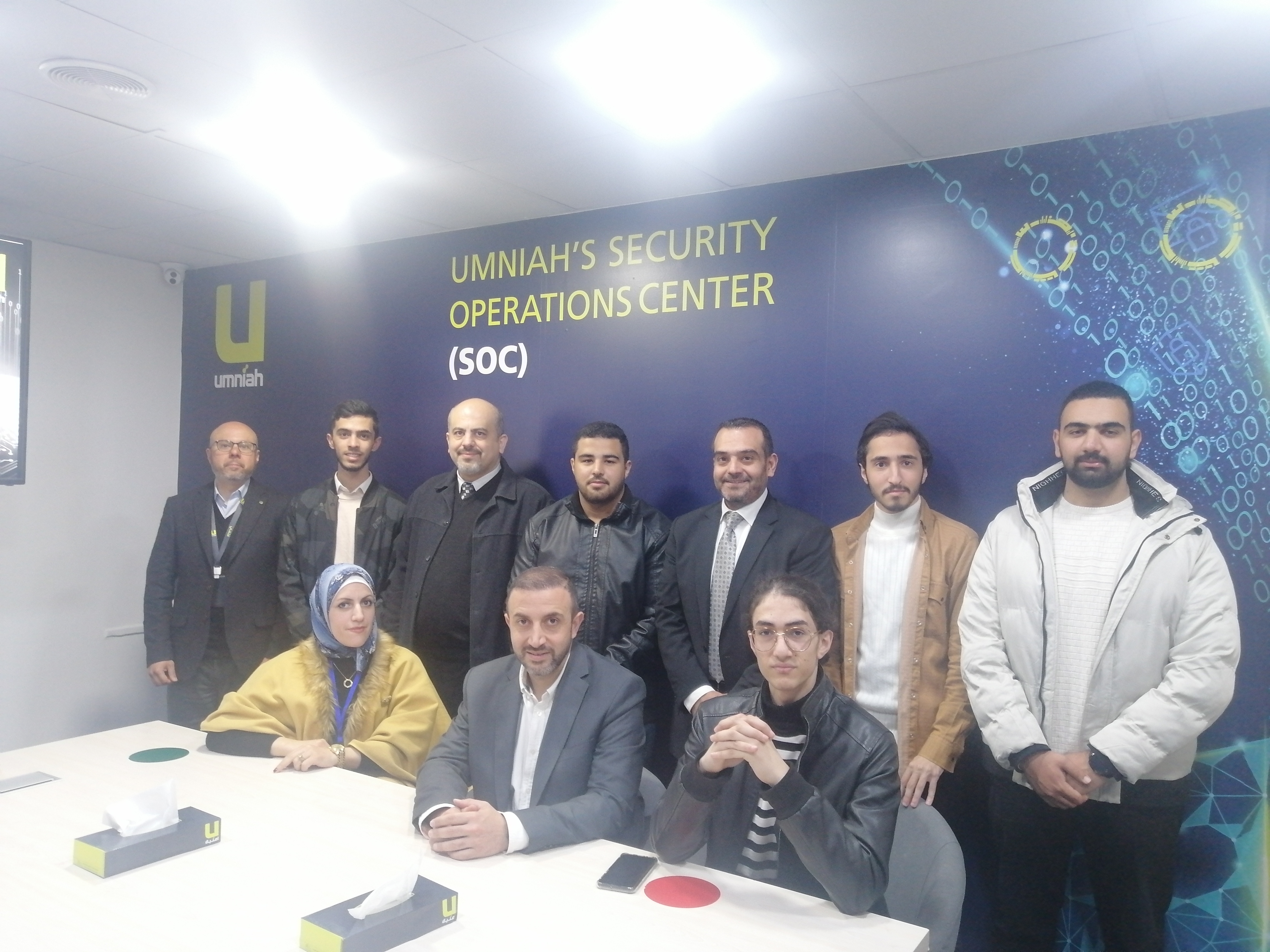 تأكيداً على ريادته، مركز أمنية لإدارة عمليات الأمن السيبراني يستضيف وفداً أكاديمياً من جامعة عمّان العربية