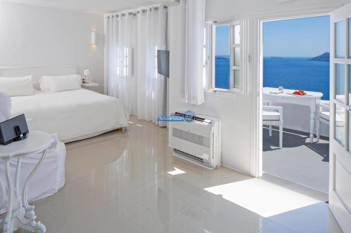 بالصور  ..  أجمل الفنادق في جزيرة سانتوريني جنوب اليونان