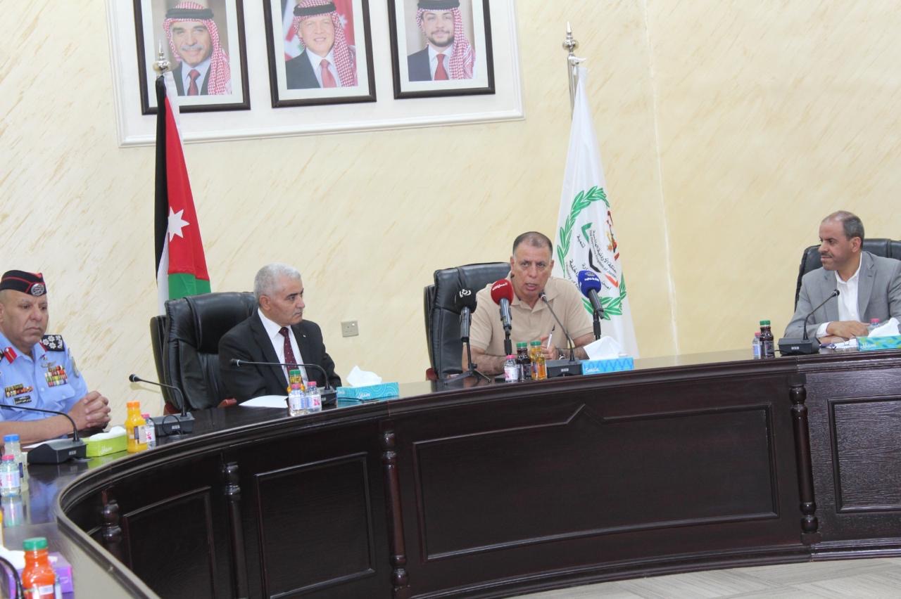 الفراية من معان: لا تهاون في سيادة القانون وتسريع المشاريع لخدمة المواطنين