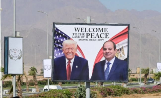  ترمب من مصر : نتجه نحو شرق أوسط متقدّم ..  وإيران ستنضم قريبًا للركب