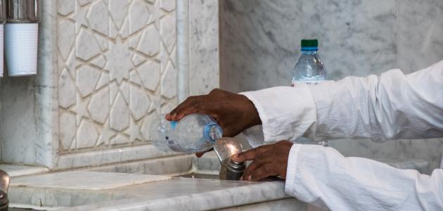 400 ألف لتر ماء زمزم لقاصدي المسجد النبوي يومياً في رمضان