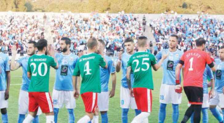 إقامة أول مباراة لفريقي الوحدات والفيصلي بدون جمهور