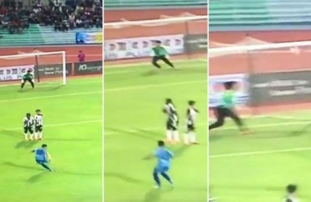 بالفيديو  ..  ركلة حرة مباشرة تتفوق على ركلة روبيرتو كارلوس في فرنسا