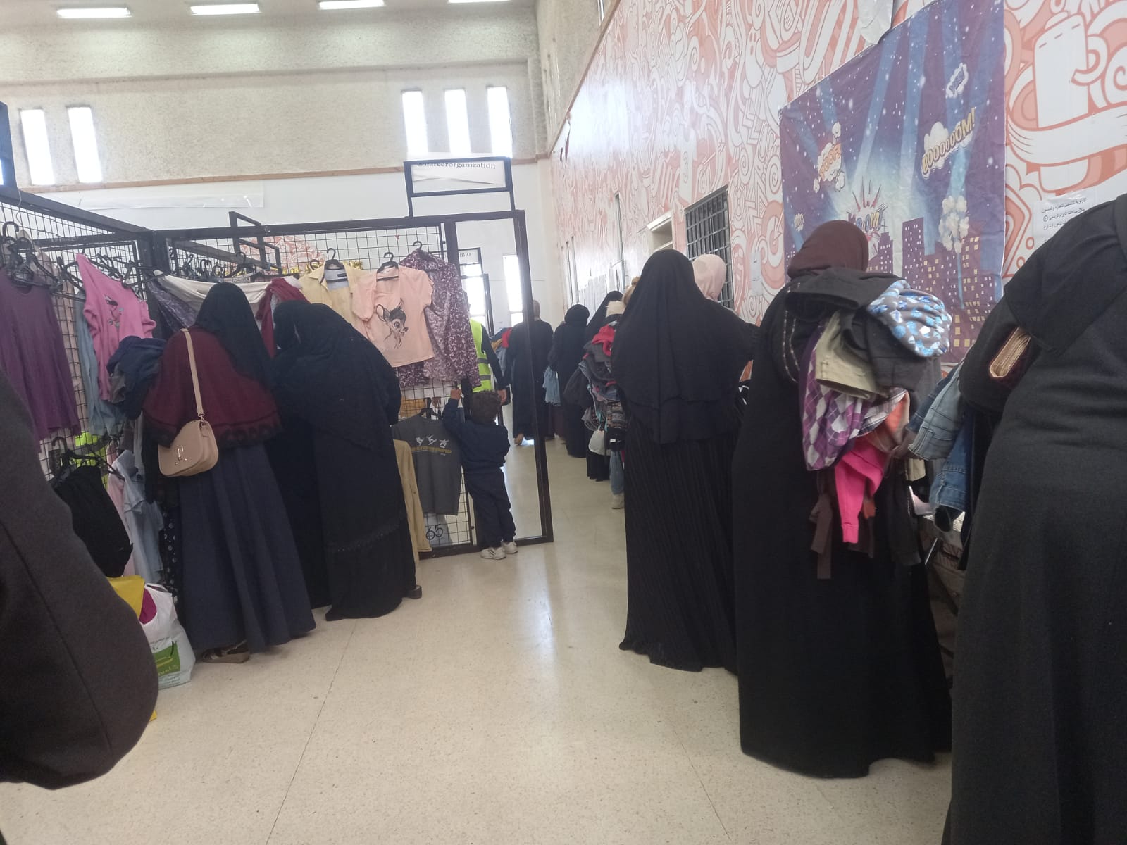 حملة تطوعية بعنوان "فضي خزانتك"بمركز شباب وشابات ناعور النموذجي 