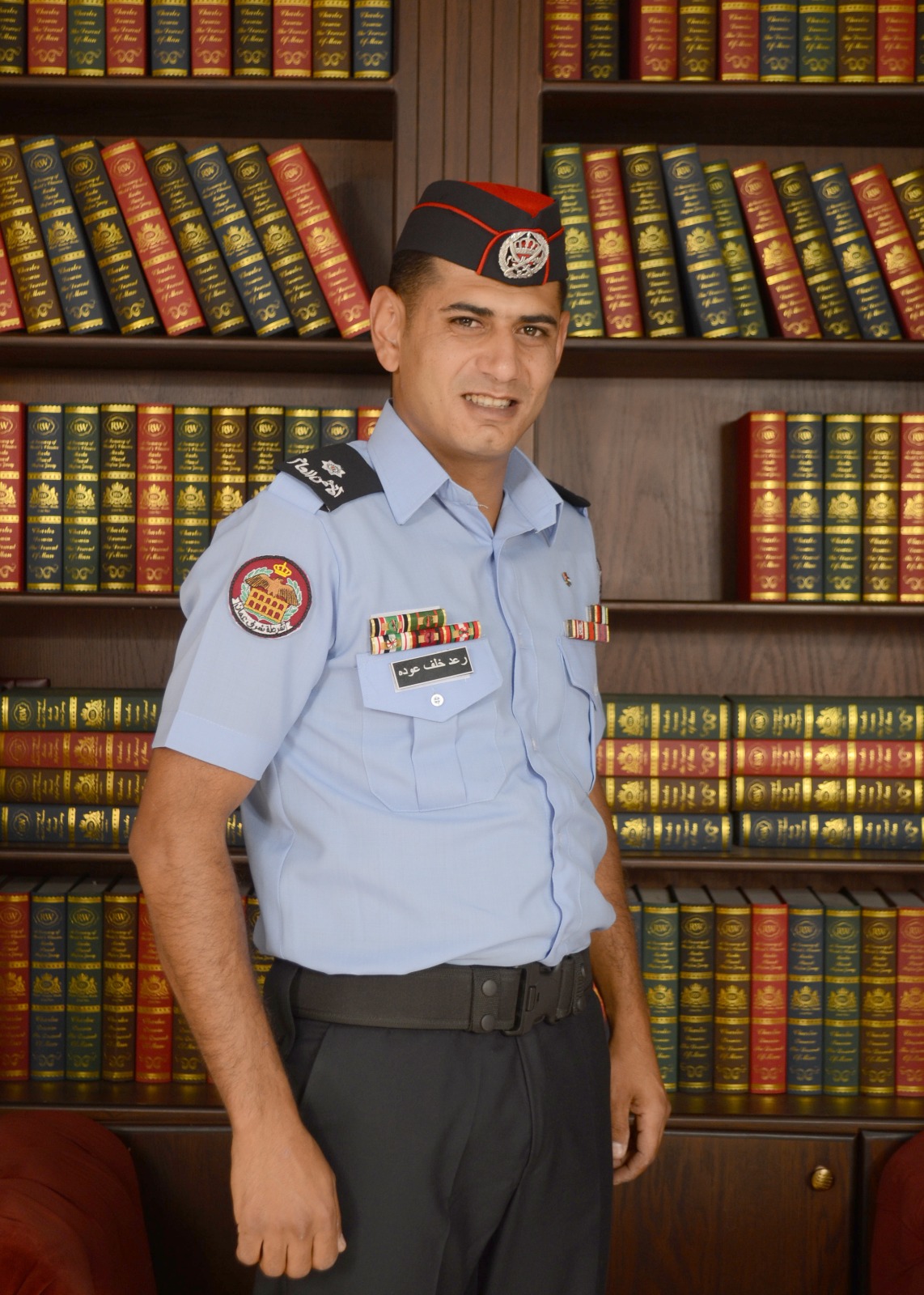 الملازم رعد عوده الفاعوري مبارك الترفيع 