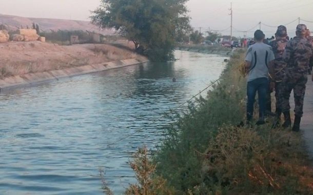 انتشال جثة شاب ثلاثيني من داخل قناة الملك عبدالله في الشونه الشمالية