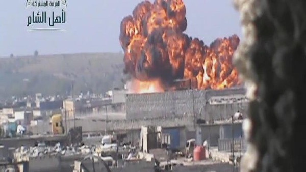 بالفيديو ..   مدفع "جهنم" في جبهات حلب !