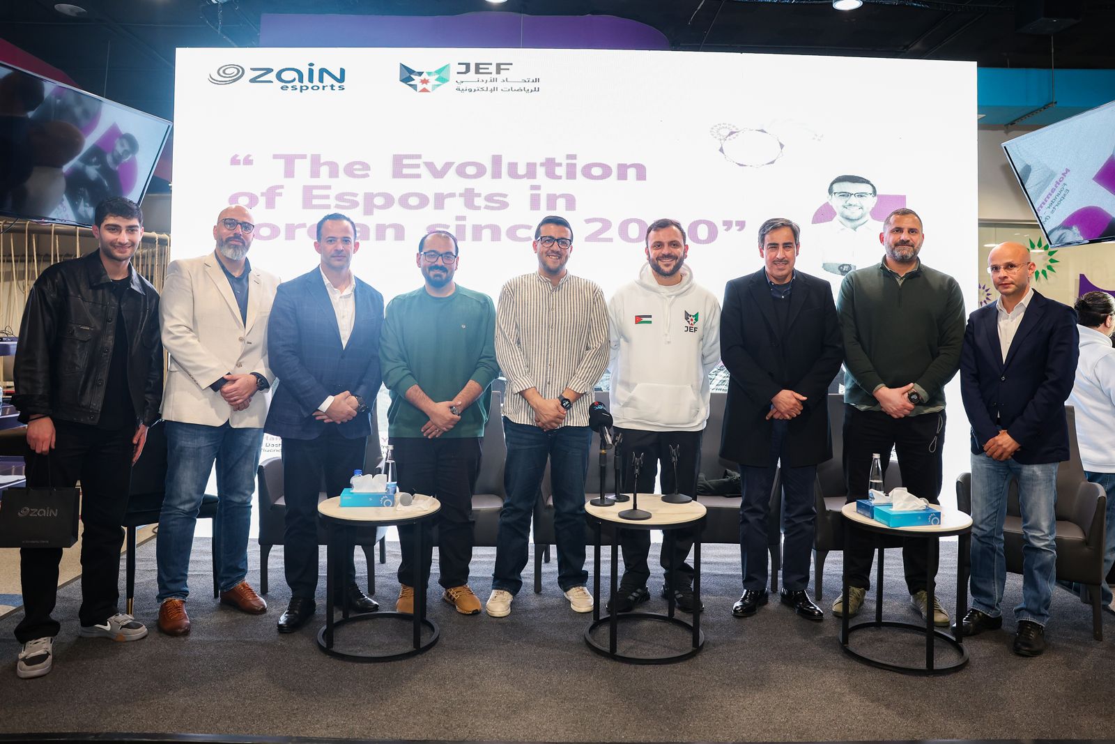 بالتعاون مع الاتحاد الأردني للرياضات الإلكترونية ..  زين تجمع خبراء ومحترفي وهواة الألعاب الإلكترونية في جلسة حوارية مميزة