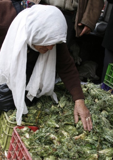 بالصور  ..  "العكوب" الأكلة الاكثر شعبية لدى الفلسطينيين