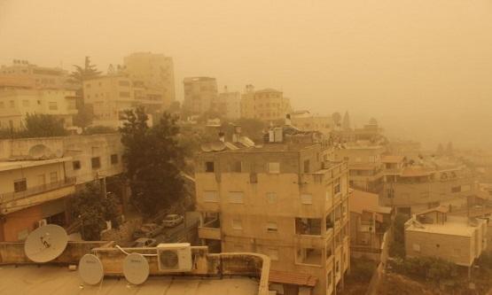 البيئة: هواء الأردن غير صحي بسبب الغبار