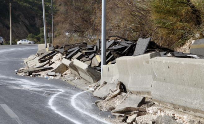 محافظ جرش يؤكد حل مشكلة الانهيار على طريق إربد - عمان قريبا