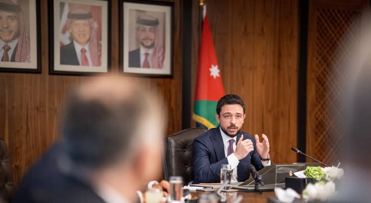 نائب الملك ولي العهد يترأس جانبا من جلسة مجلس الوزراء