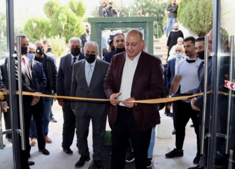 الحوراني يفتتح مركز اللياقة الجديد بمجمع الارينا في عمان الاهلية  ..  صور