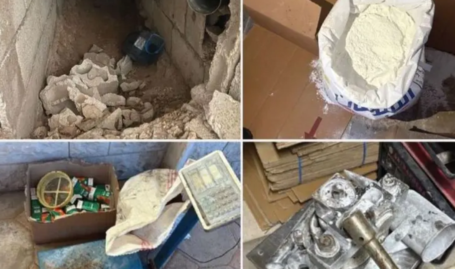 الداخلية السعودية بالتنسيق الأمني مع لبنان تضبط معمل لتصنيع المخدرات