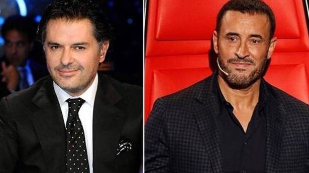 بالصور .. ماذا الذي جمع راغب علامة بكاظم الساهر ؟