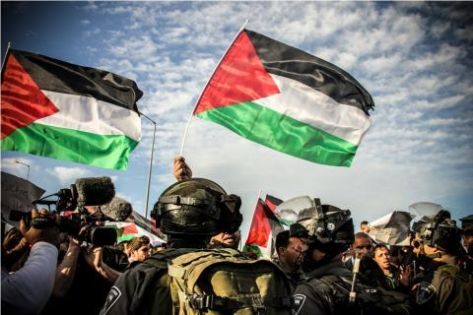علم فلسطين ''رمز للإرهاب'' في تدريبات الجيش الأمريكي