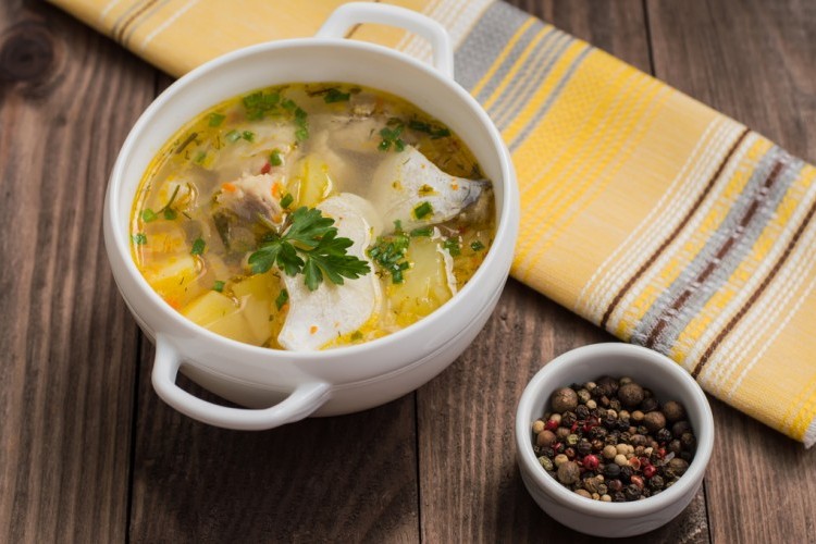 شوربة سمك الفيليه