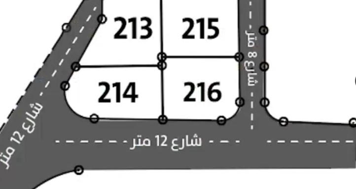 تملك قطعة ارض سكنيه بالقرب من الجامعة الالمانية في ناعور